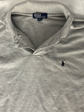 Polo Ralph Lauren Polo Shirt Mens XXL Gray Short Sleeve Classic Pony Logo
